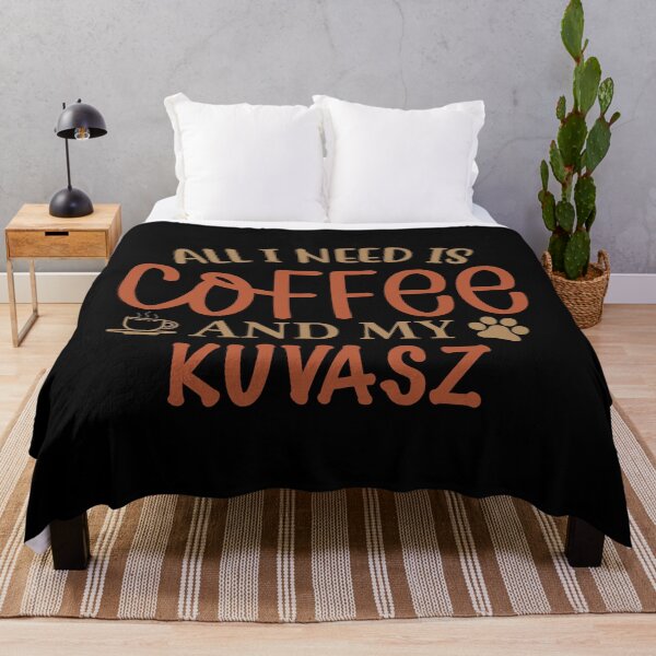 Item preview, All I Need is Coffee and My Kuvasz - Dog designed and sold by CJC Designs.