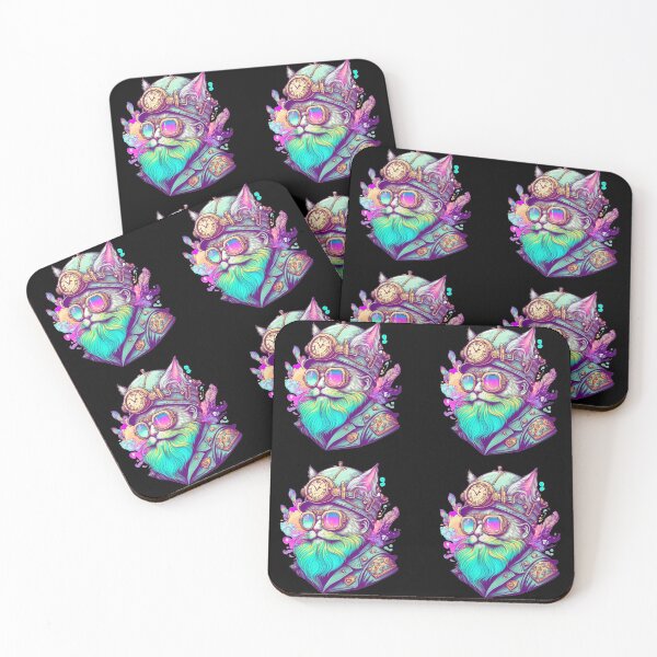 Item preview, Trippy Punk Cat designed and sold by Black-Glove.