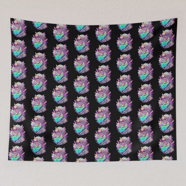 Item preview, Trippy Punk Cat designed and sold by Black-Glove.