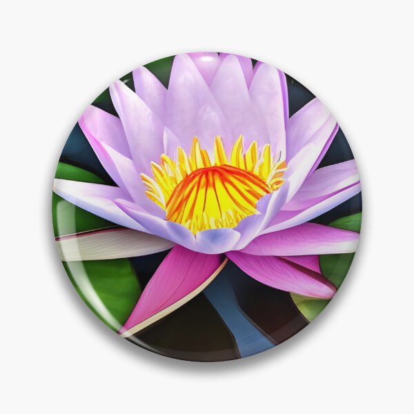Item preview, Water lily flower designed and sold by gramizzia.