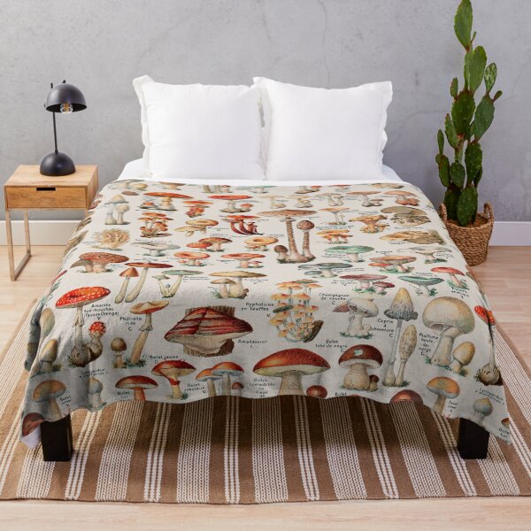 Item preview, Vintage Mushroom Fungus Illustration I designed and sold by VintageArchive.
