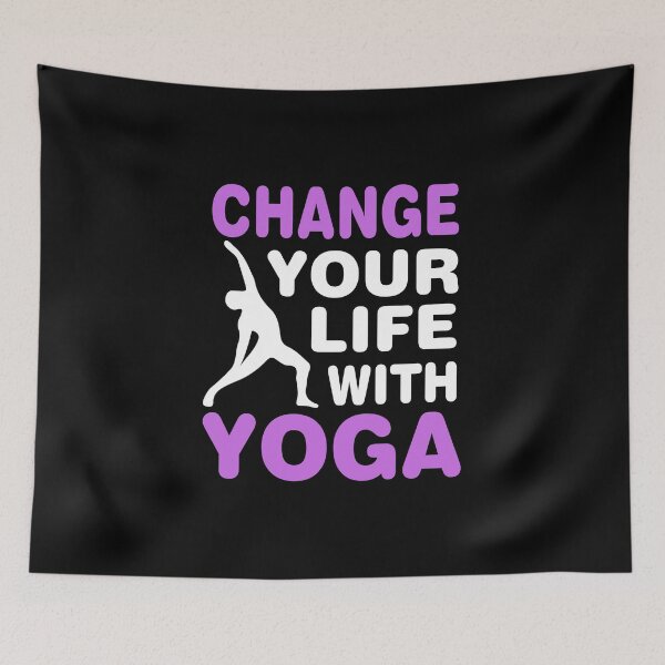 Item preview, Change your life with yoga designed and sold by Zeetube.