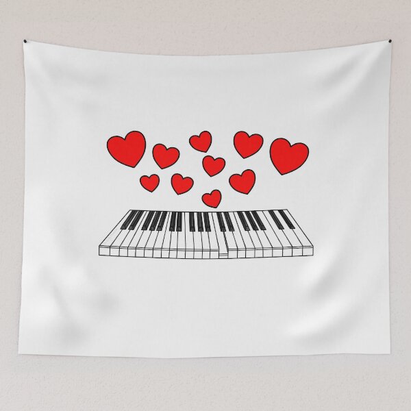 Item preview, Valentines Piano Teacher Pianist Wedding Musician designed and sold by doodlerob.