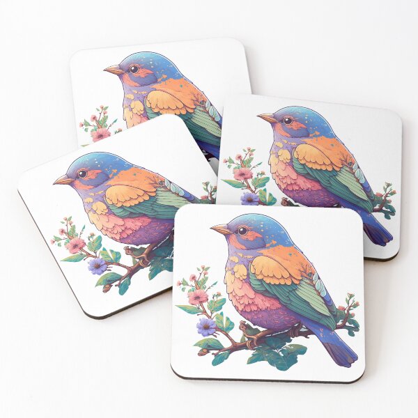 Item preview, Bird 2 - Colorful Cartoon Animals designed and sold by Sunchaser World.