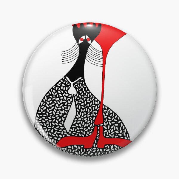 Aperçu de l'œuvre King Jester - personnage de conte de fées rouge et noir créée et vendue par WRECZ.