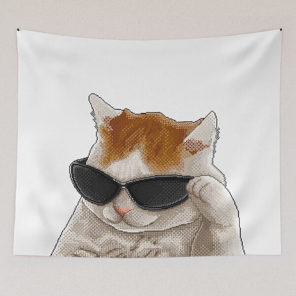 Item preview, cool cat designed and sold by Gdeene.