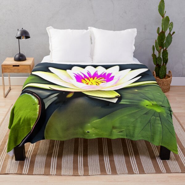 Item preview, Water lily flower designed and sold by gramizzia.