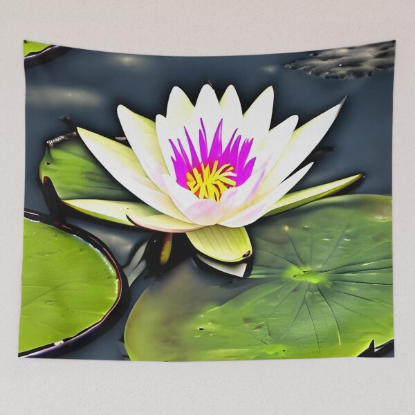 Item preview, Water lily flower designed and sold by gramizzia.