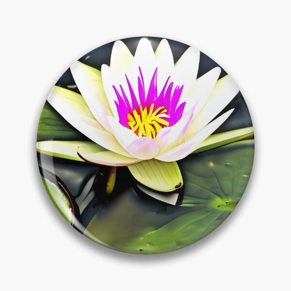 Item preview, Water lily flower designed and sold by gramizzia.