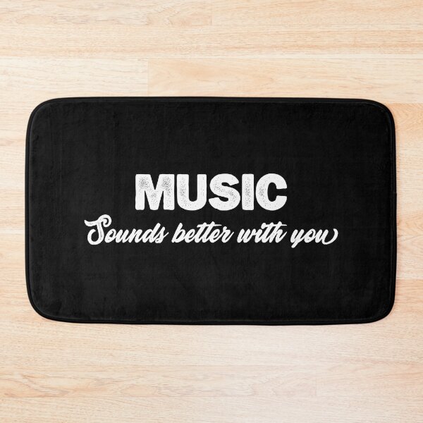Item preview, Music Sounds Better With You. Djs gift. designed and sold by paulo silveira.