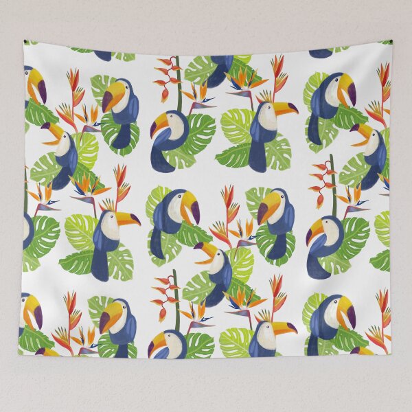 Item preview, toucans designed and sold by Luilustra.