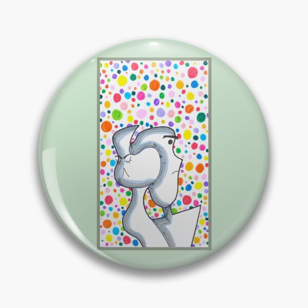 Item preview, Abstract Couple Colorful Polka Dot Pattern designed and sold by Harold-Inks.