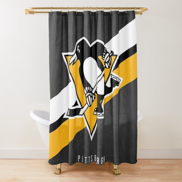 Pittsburgh Steelers Pirates Penguins 3 Favorite Team Shower Curtains 