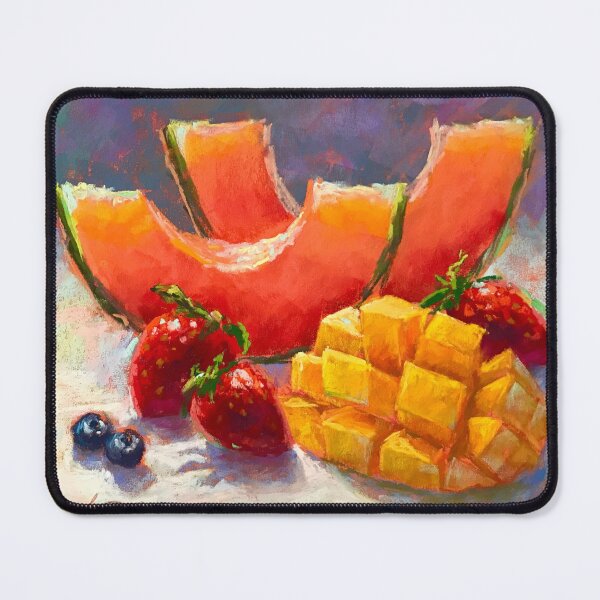 Item preview, Summer fruit pastel painting designed and sold by Lindafinchart.