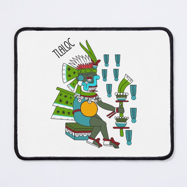 Item preview, Tlaloc, the Rain God (with Name) designed and sold by ArteTeoma.