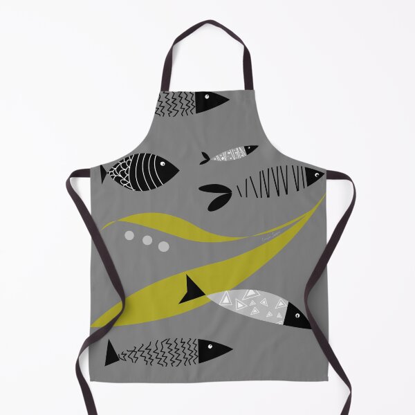 Item preview, Retro 50’s ocean scene for wild open water swimming, deep sea divers. Caroline Laursen Original designed and sold by Caroline Laursen.
