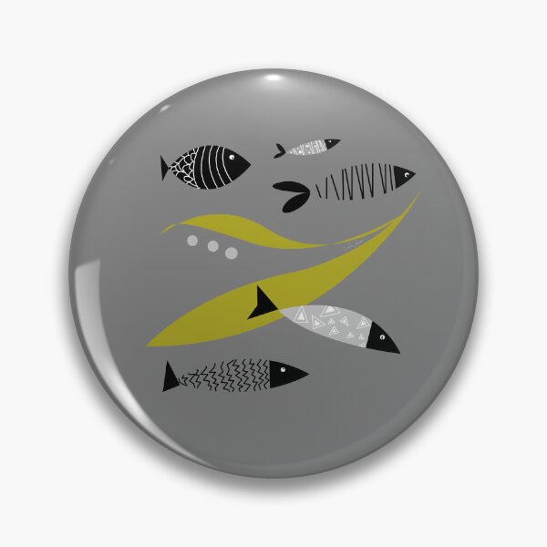 Item preview, Retro 50’s ocean scene for wild open water swimming, deep sea divers.  Caroline Laursen Original designed and sold by Caroline Laursen.