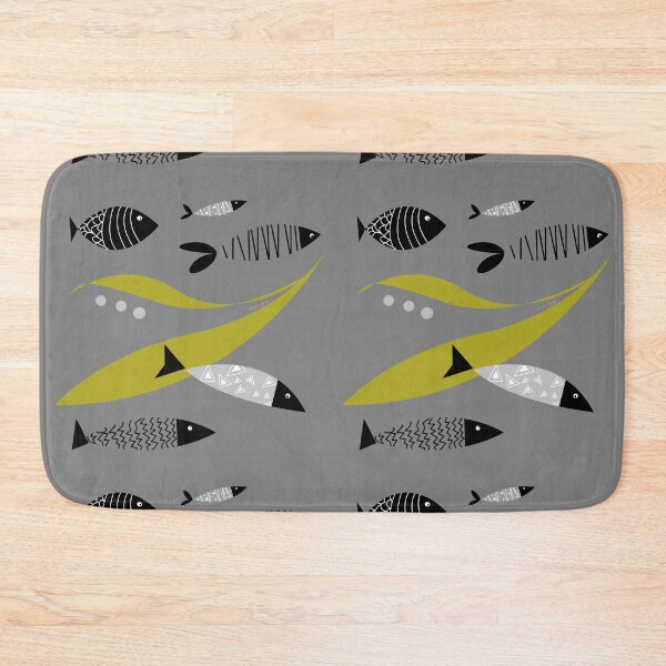 Item preview, Retro 50’s ocean scene for wild open water swimming, deep sea divers.  Caroline Laursen Original designed and sold by Caroline Laursen.