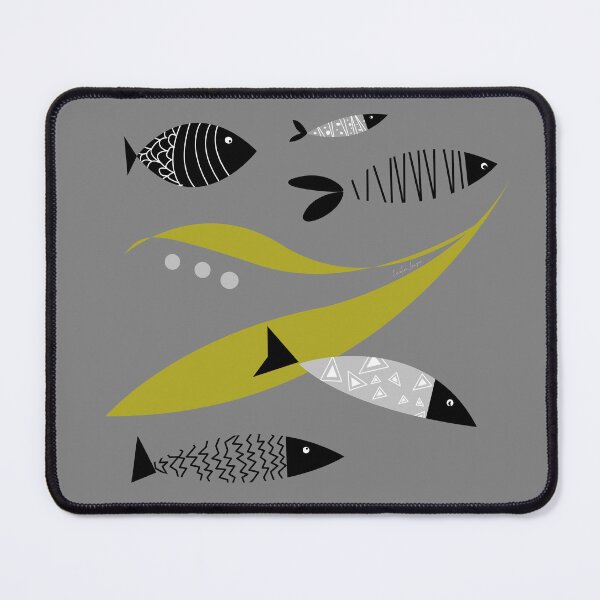 Item preview, Retro 50’s ocean scene for wild open water swimming, deep sea divers. Caroline Laursen Original designed and sold by Caroline Laursen.