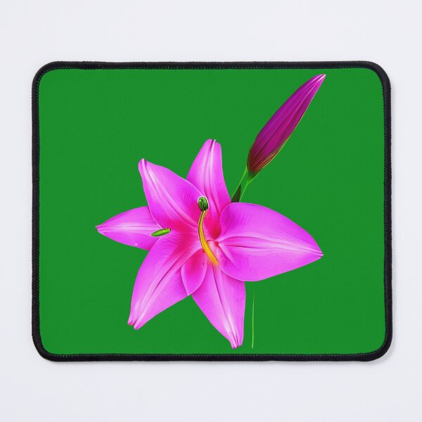 Item preview, Pink lily flower designed and sold by gramizzia.
