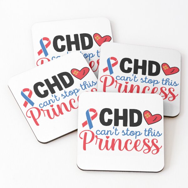 Item preview, Congenital Heart Disease Awareness | CHD Can't Stop This Princess | CHD Heart Warrior Gift designed and sold by AMINE  ★★★★★.