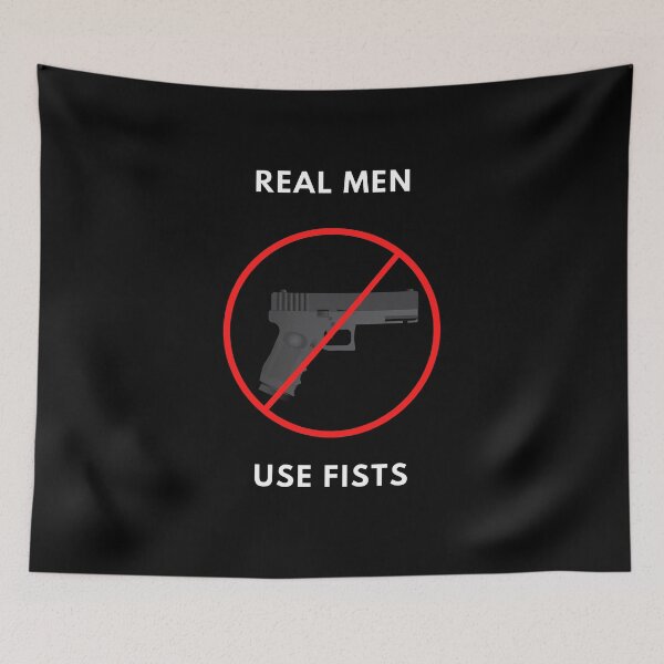 Item preview, Real Men Use Fists designed and sold by Express YRSLF.