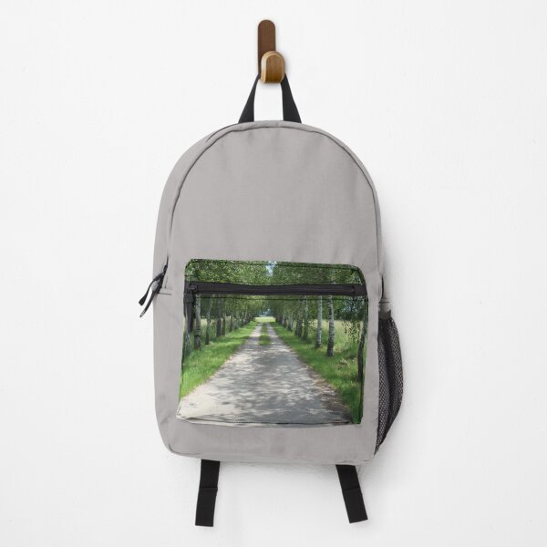 Item preview, Dirt road along flowering birches // designed and sold by Lillrose.