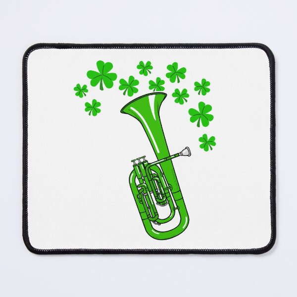 Item preview, St Patrick's Day Tenor Horn Teacher Brass Player designed and sold by doodlerob.