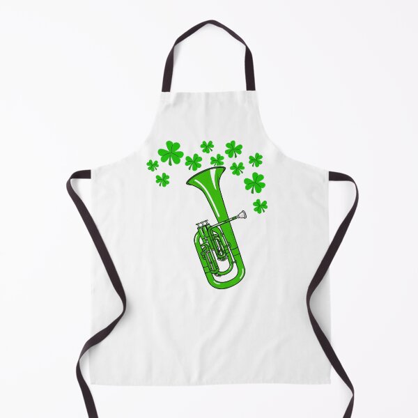 Artikelvorschau, St. Patrick's Day Tenorhornlehrer Blechbläser entworfen und verkauft von doodlerob.