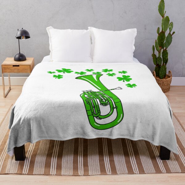 Item preview, St Patrick's Day Tenor Horn Teacher Brass Player designed and sold by doodlerob.