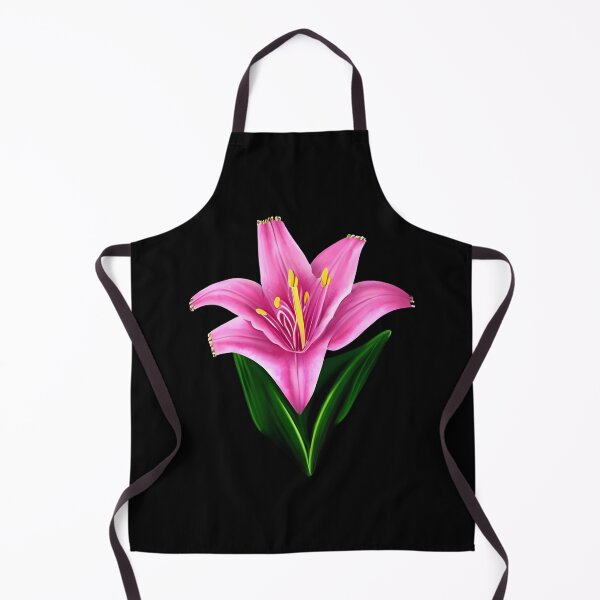 Item preview, Pink lily flower designed and sold by gramizzia.