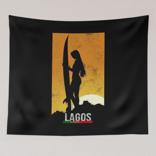 Item preview, Lagos surf beach vintage  designed and sold by mikoala50.