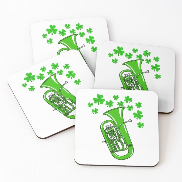 Item preview, St Patrick's Day Euphonium Teacher Euphoniumist Brass Player designed and sold by doodlerob.