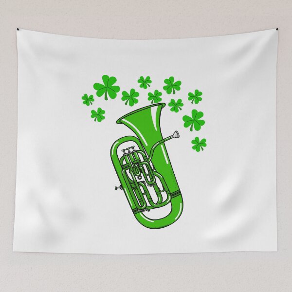 Item preview, St Patrick's Day Euphonium Teacher Euphoniumist Brass Player designed and sold by doodlerob.