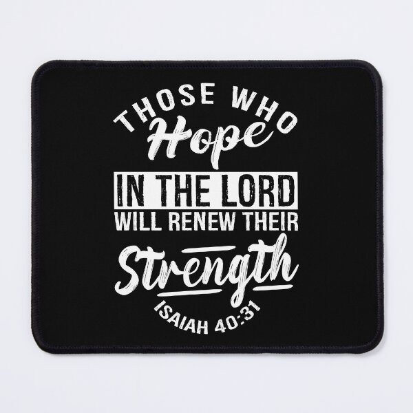 Item preview, Hope in the LORD - Isaiah 40:31 designed and sold by plushism.