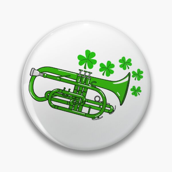 Item preview, St Patrick's Day Cornet Teacher Cornetist Brass Player designed and sold by doodlerob.