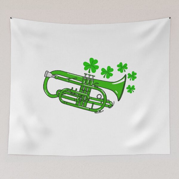Item preview, St Patrick's Day Cornet Teacher Cornetist Brass Player designed and sold by doodlerob.