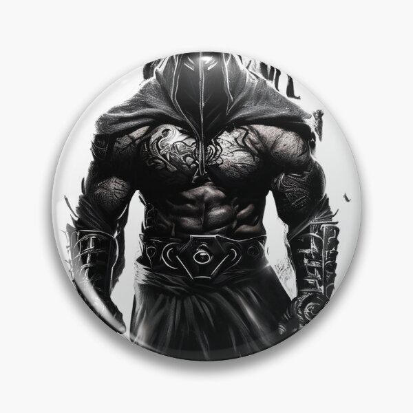 Item preview, Evil barbarian in fantasy world designed and sold by Soul-Crumbs.
