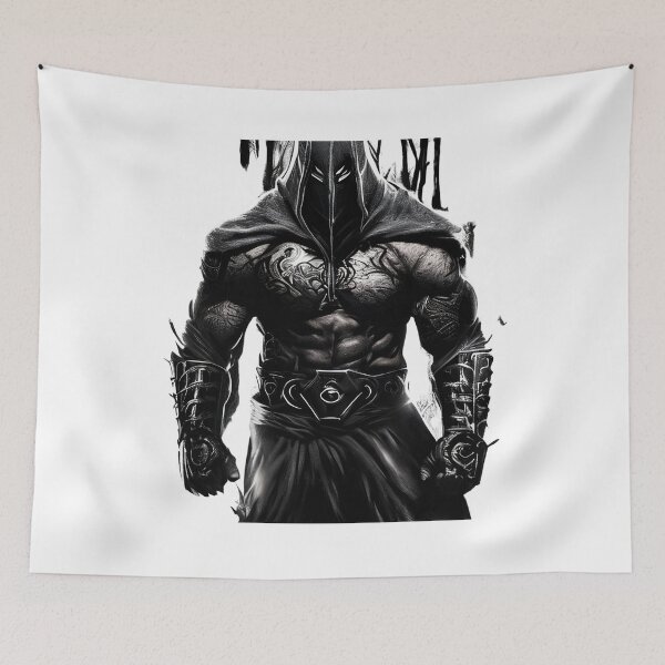 Item preview, Evil barbarian in fantasy world designed and sold by Soul-Crumbs.