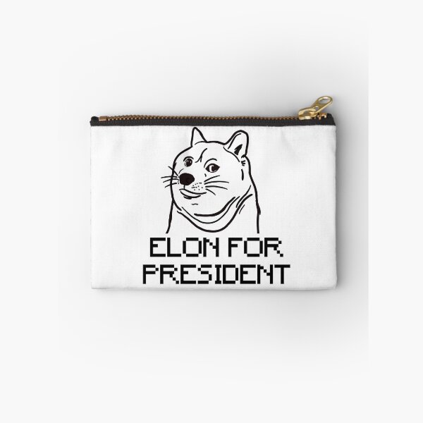 Item preview, Elon for President - v2 on white designed and sold by ClothingnCrypto.