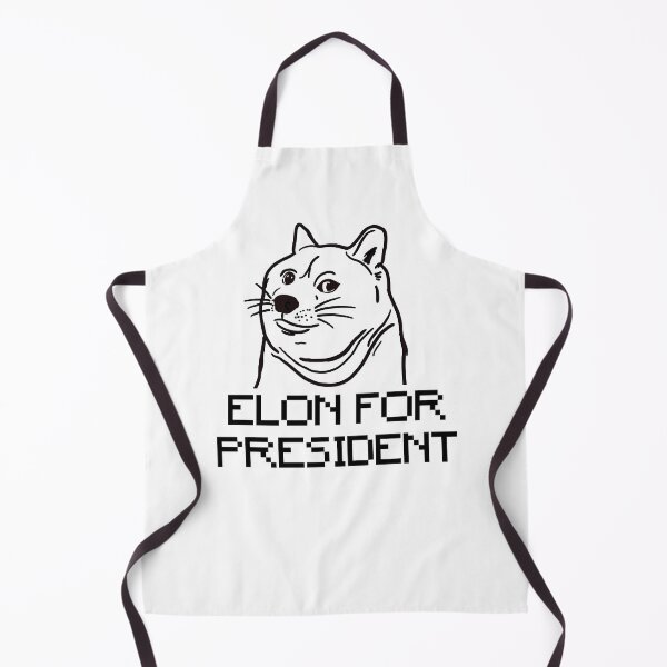 Item preview, Elon for President - v2 on white designed and sold by ClothingnCrypto.