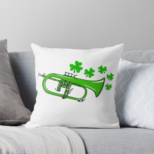 Item preview, St Patrick's Day Flugelhorn Teacher Brass Player designed and sold by doodlerob.
