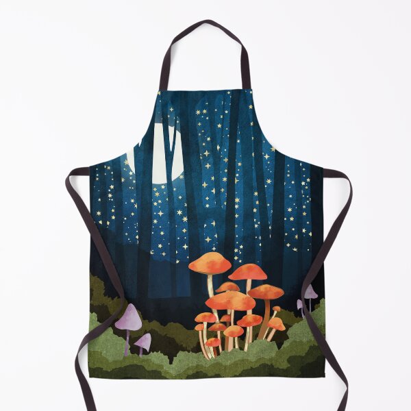 Item preview, Midnight Mushrooms designed and sold by spacefrogdesign.
