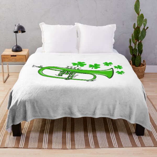 Item preview, St Patrick's Day Flugelhorn Teacher Brass Player designed and sold by doodlerob.
