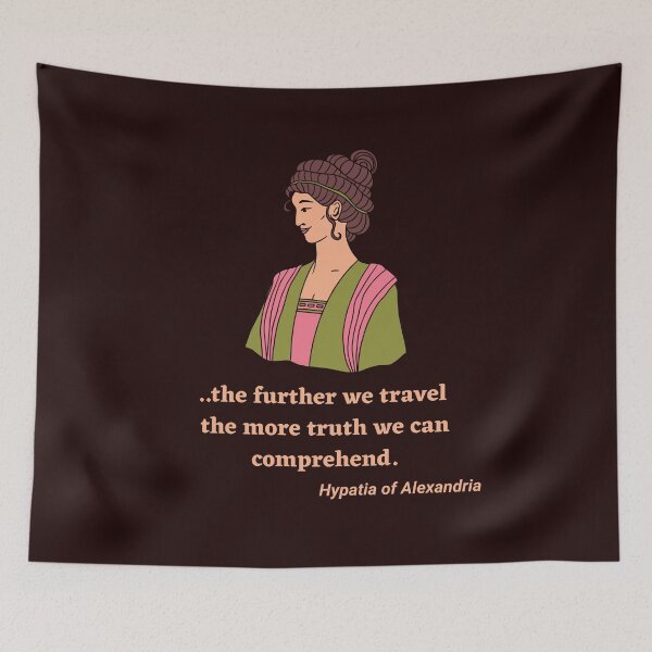 Item preview, Hypatia of Alexandria quotes. designed and sold by sarantis.