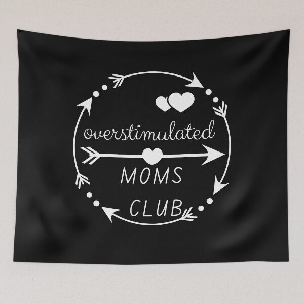 Item preview, overstimulated moms club  designed and sold by Tarikbouchmal.