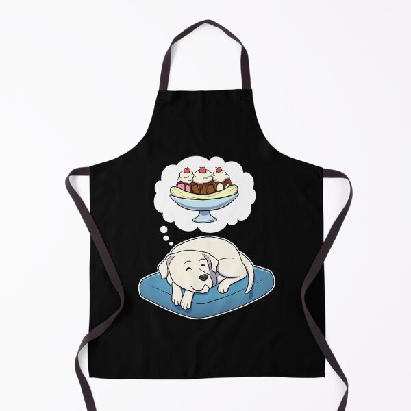 Item preview, Dogo Argentino dreaming about Banana Splits designed and sold by DoggieDelights.