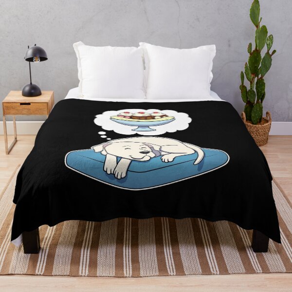 Item preview, Dogo Argentino dreaming about Banana Splits designed and sold by DoggieDelights.