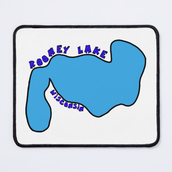 Item preview, Rooney lake outline letters designed and sold by BakerShaker04.