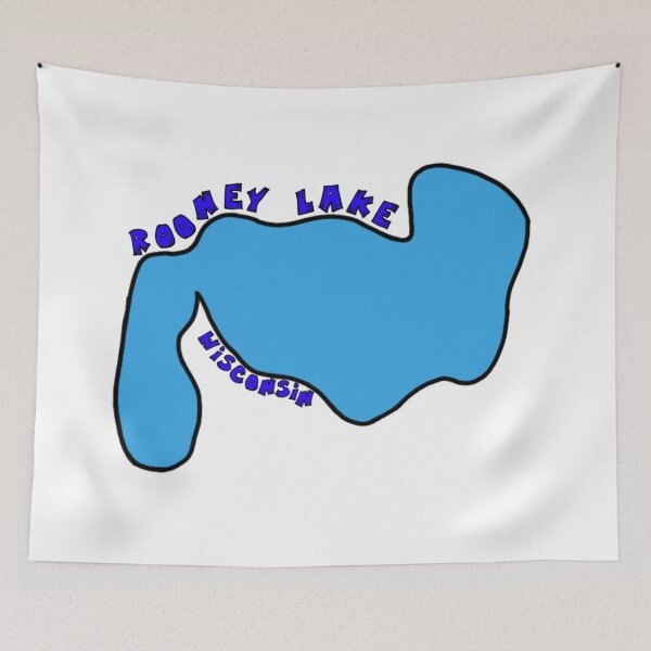 Item preview, Rooney lake outline letters designed and sold by BakerShaker04.